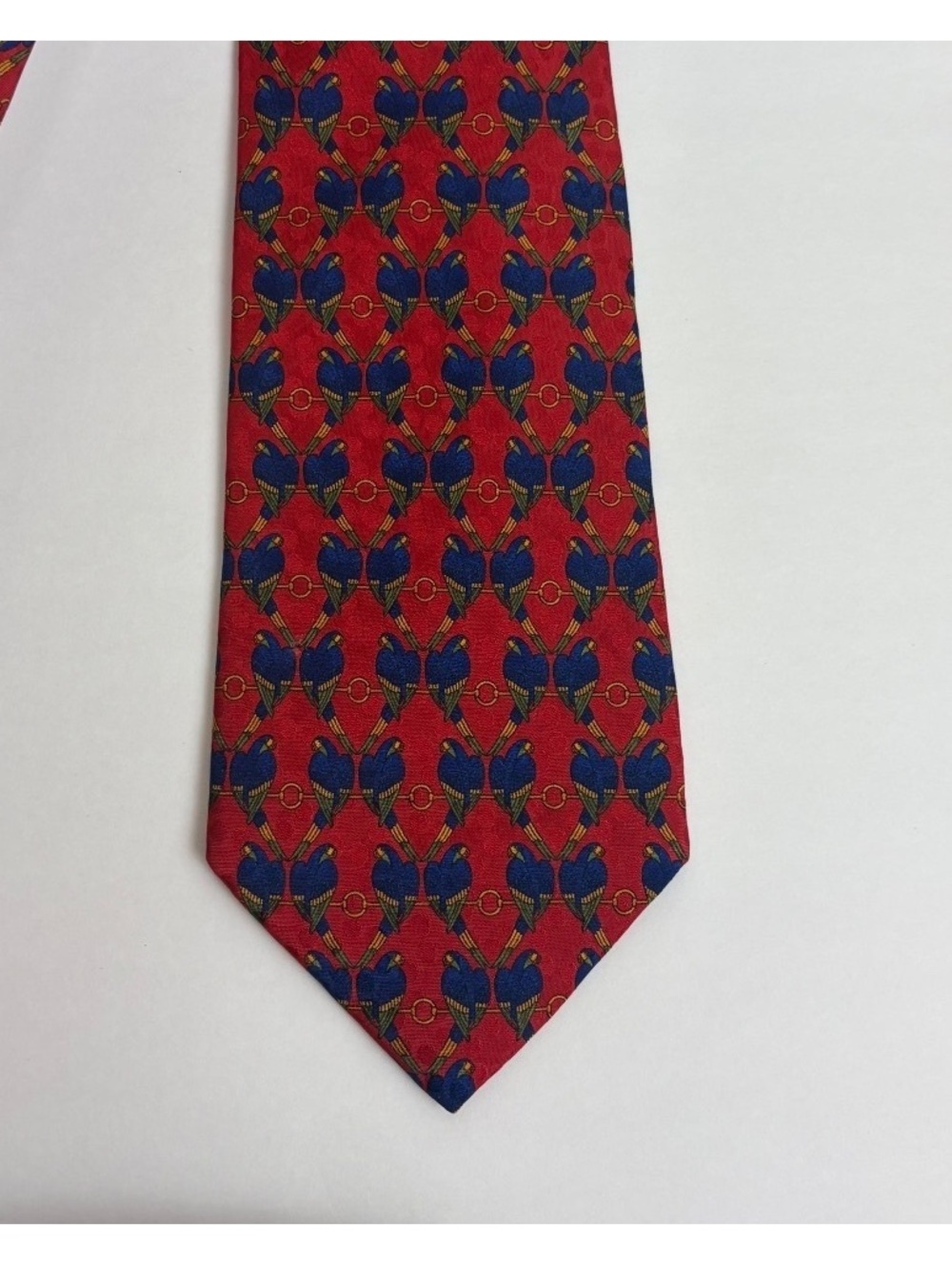 Paul Fredrick Parrot Tie